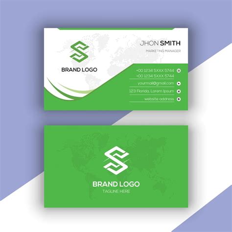 Premium Vector | Corporate Business card design