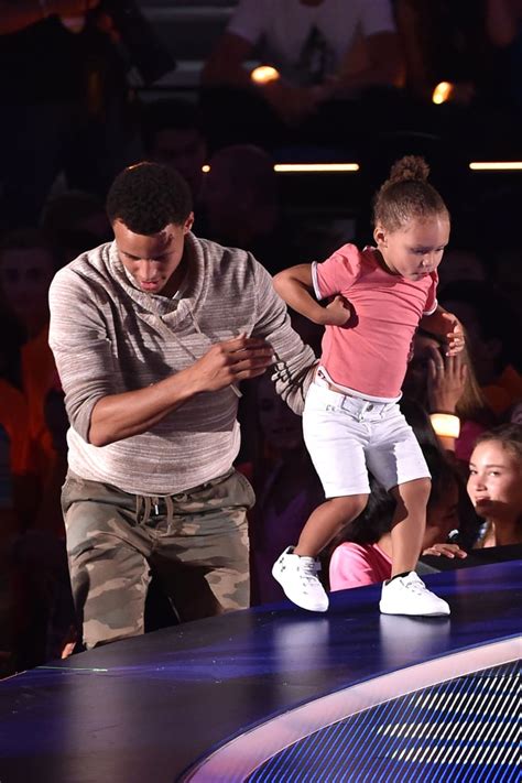 Stephen and Riley Curry at Kids' Choice Sports Awards 2015 | POPSUGAR ...