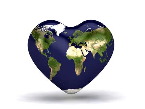 Heart world map Stock Photos, Royalty Free Heart world map Images | Depositphotos