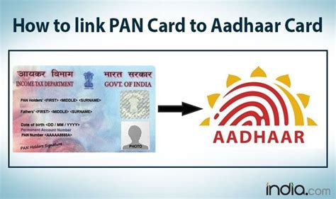 How to link PAN Card with Aadhaar Card on Income Tax Department e ...