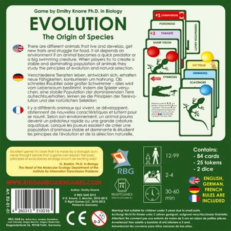 Evolution Board Game - airingbranding