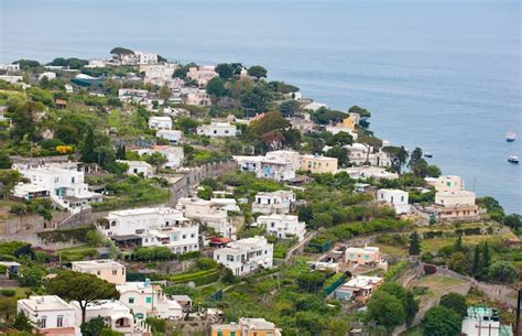 Premium Photo | Capri town on capri island, campania, italy