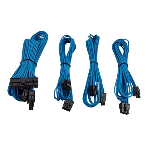 Corsair Premium Individually Sleeved PSU Cable Kit Starter Package Type ...