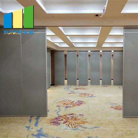 Operable Soundproof Acoustic Office School Waterproof Movable Partition Walls