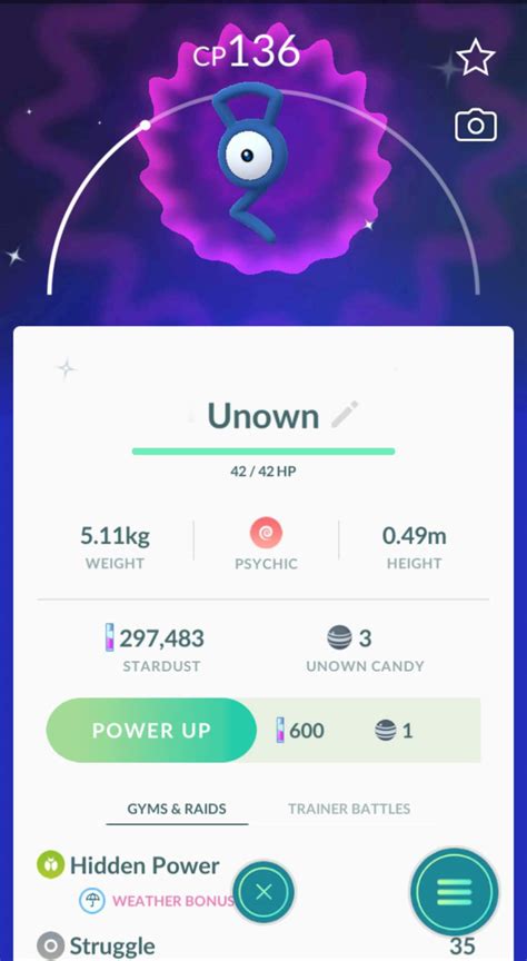 SHINY UNOWN??? | Pokemon GO Amino