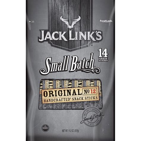 Jack Link's Small Batch Original Snack Sticks (14 ct.) - Walmart.com - Walmart.com