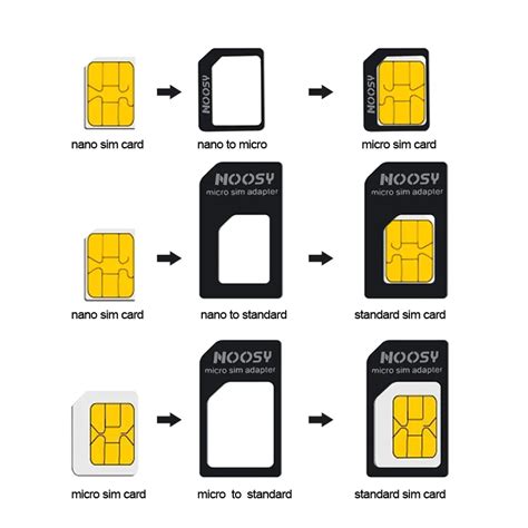 Aliexpress.com : Buy 4 in 1 Nano SIM Card Micro SIM Adapters Standard ...