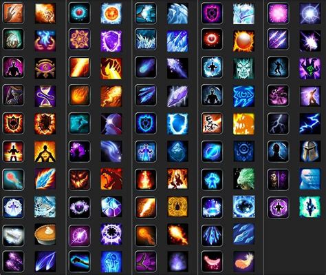 Image result for wow spell icons | Игровой дизайн, 8-битное искусство ...