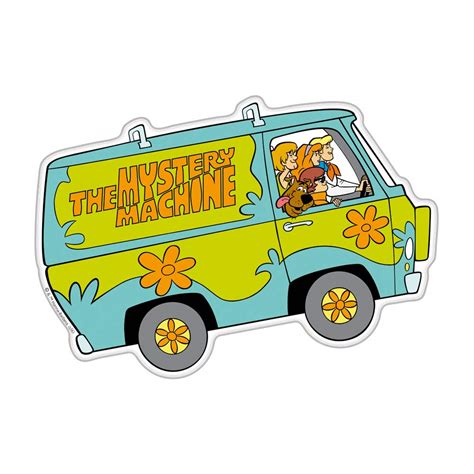 Scooby Doo Mystery Machine Clip Art