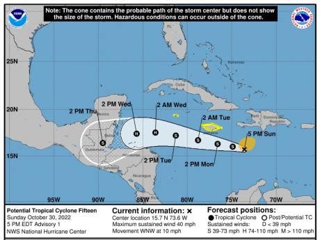 Jamaica under tropical storm watch | News | Jamaica Gleaner