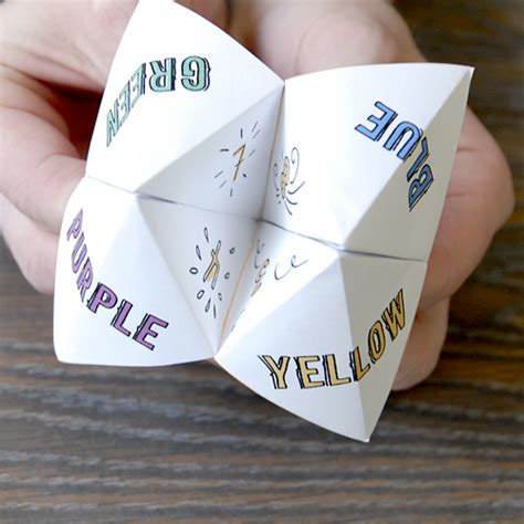 Interesting Origami Fortune Teller 2019