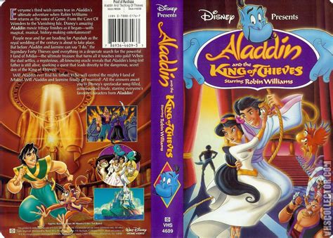 Aladdin and the King of Thieves VHS 1996 | Vhs and DVD Credits Wiki | Fandom