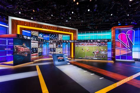 Football Night in America Broadcast Set Design Gallery