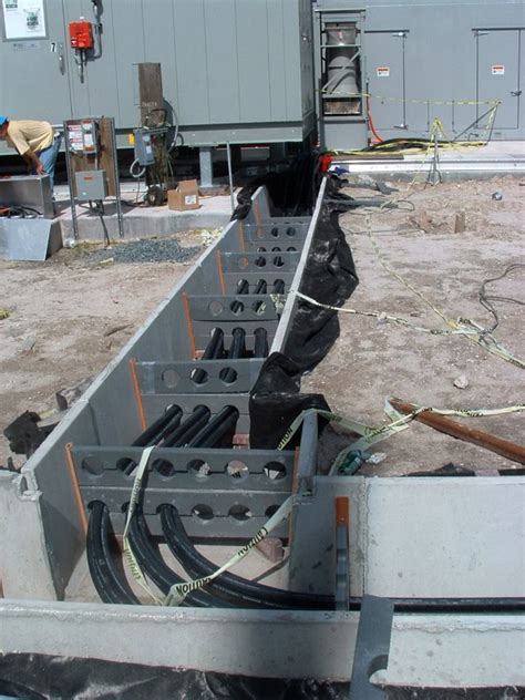 Substation Blog: Cable trenches installations