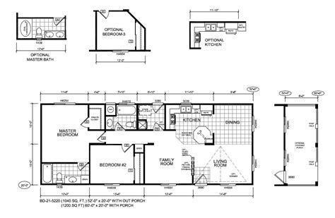 1994 Mobile Home Floor Plans - floorplans.click