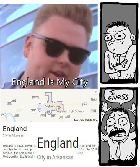 The 24+ Funniest England Is My City Memes | Strong Socials: Funny Memes