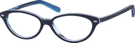 Blue Cat-Eye Glasses #102016 | Zenni Optical