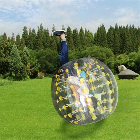 Inflatable Bumper Bubble Balls Soccer Ball Dia Giant Human Hamster Ball 5 FT (1.5m) Body Zorb ...