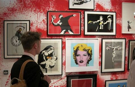 Banksy Exhibition in London - AskMen