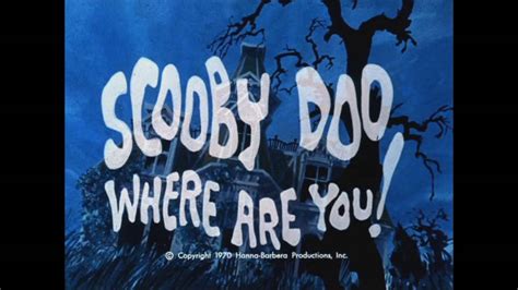 Scooby Doo Theme Song 1970 (HQ) - YouTube