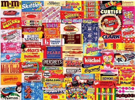 Vintage Candy Wrappers | Vintage candy, Candy wrappers, 300 piece puzzles