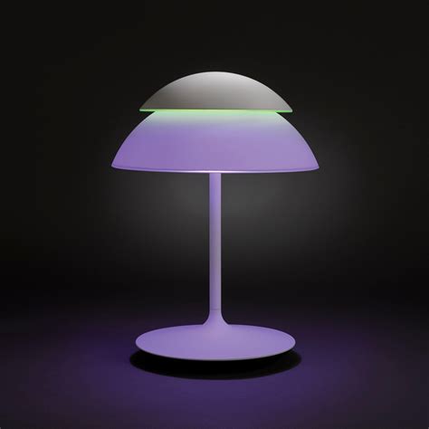 Best Buy: Philips Hue Beyond Dimmable LED Smart Table Lamp White 798082