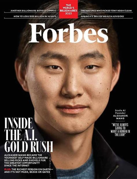 Inmate Magazines | Alexandr Wang: Forbes Magazine April/May 2023