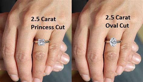 5 Carat Princess Cut Diamond Engagement Ring - Diamond