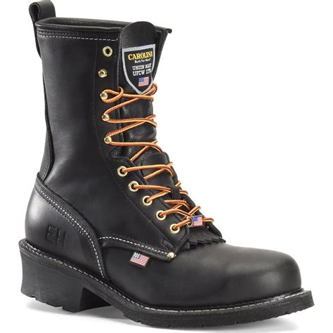 Black steel toe combat boots - westcontrol