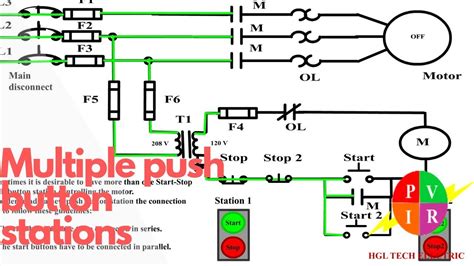 Push Switch Wiring Diagram