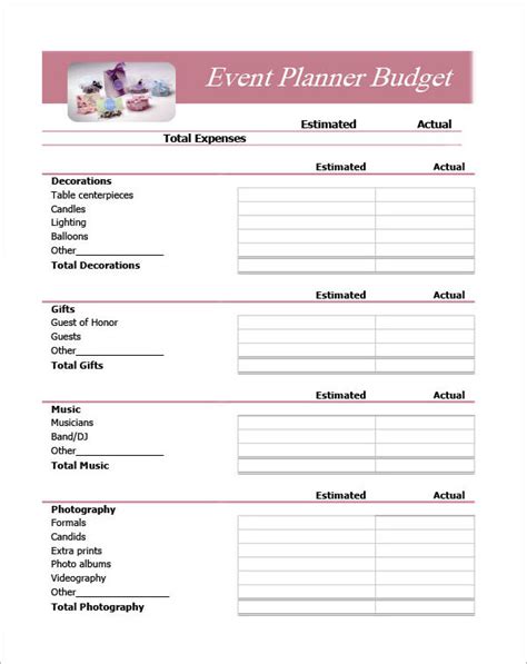 10+ Event Program Template Free Download - WORD, Excel, PDF!!