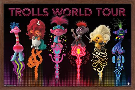 DreamWorks Trolls 2 - Group Poster - Walmart.com - Walmart.com