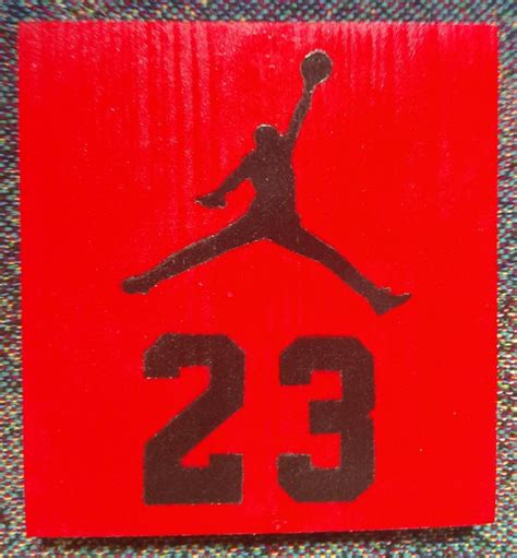 Michael Jordan 23 Logo Block | Etsy