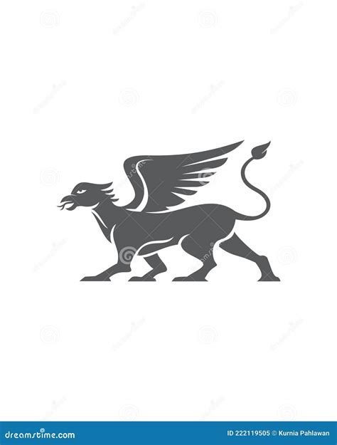 Gryphon Logo Icon Vector Illustration | CartoonDealer.com #222254818