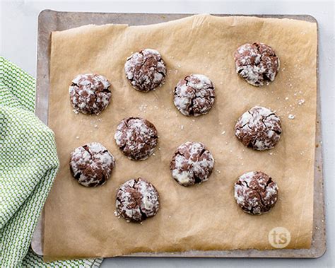 Chocolate Crackle Cookies