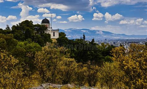 Skyline of Athens stock image. Image of bright, sights - 61629207