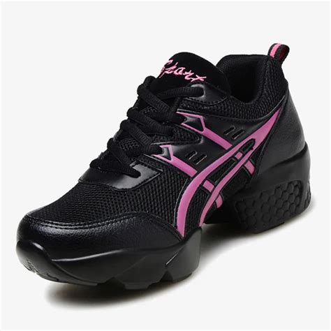 New Women Air Mesh Sports Dancing Sneakers Shoes Women's Line Dance ...