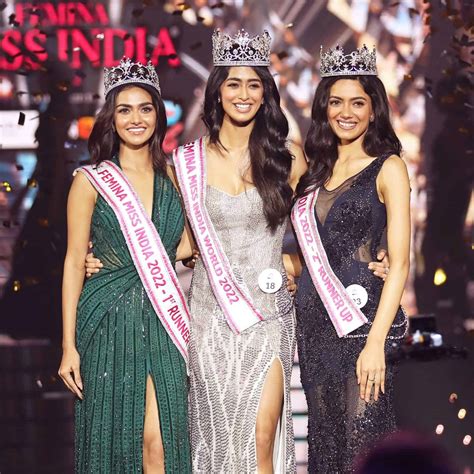 Sini Shetty Crowned Femina Miss India 2022