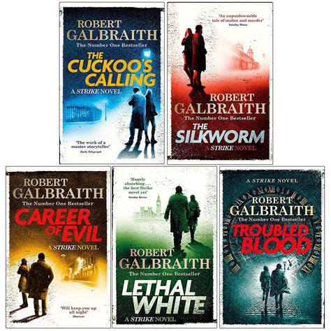 Cormoran Strike Series Robert Galbraith 5 Books Collection Set | The Book Bundle