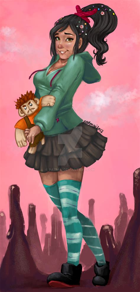 Wreck-It-Ralph: Vanellope by Patmai on DeviantArt