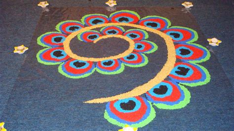 16 Beautiful DIY Diwali rangoli designs of 2015 | Indian Parenting ...