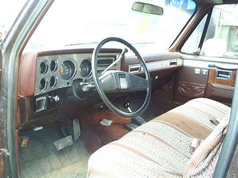 1984 Chevy Truck Interior