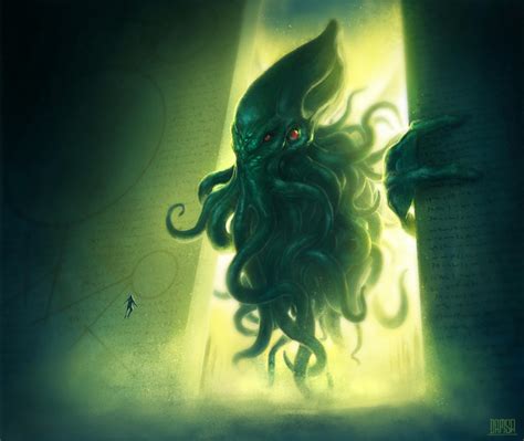 Cthulhu - at the gates of R'lyeh - personal artwork done by ... Art Cthulhu, Cthulhu Mythos ...