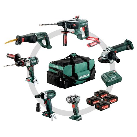 Metabo Cordless Tool Combo Set (6 Piece) | RS Industrial Services