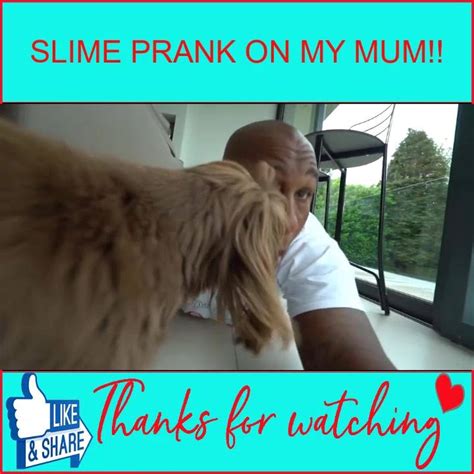 Tiana Wilson - SLIME PRANK ON MY MUM!! | Facebook