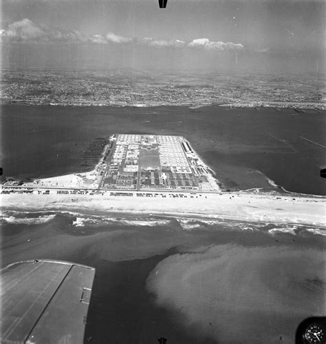 Aerial views of the Naval Amphibious Base, Coronado, c. 1944 / Negatives