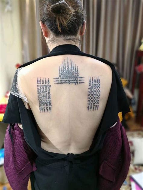 សាក់យន្ត័ខ្មែរ sak yant khmer #cambodiatattoo #yanttattoo #khmerempire #sakyanttattoo #cambodia ...