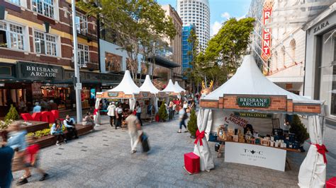 Brisbane Arcade Markets – Christmas on the Mall