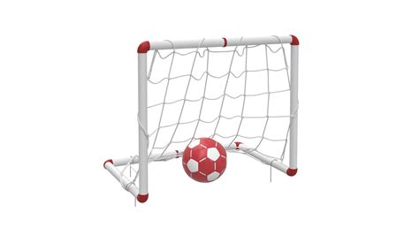 3D Mini Soccer goal set model - TurboSquid 2085464