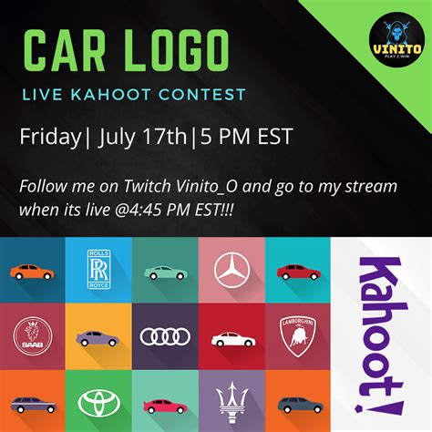 Guess The Car Logo : kahoot